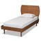 Baxton Studio Yori Mid-Century Modern Walnut Brown Finished Wood Twin Size Platform Bed 188-11112-11158-ZORO - alternate 7